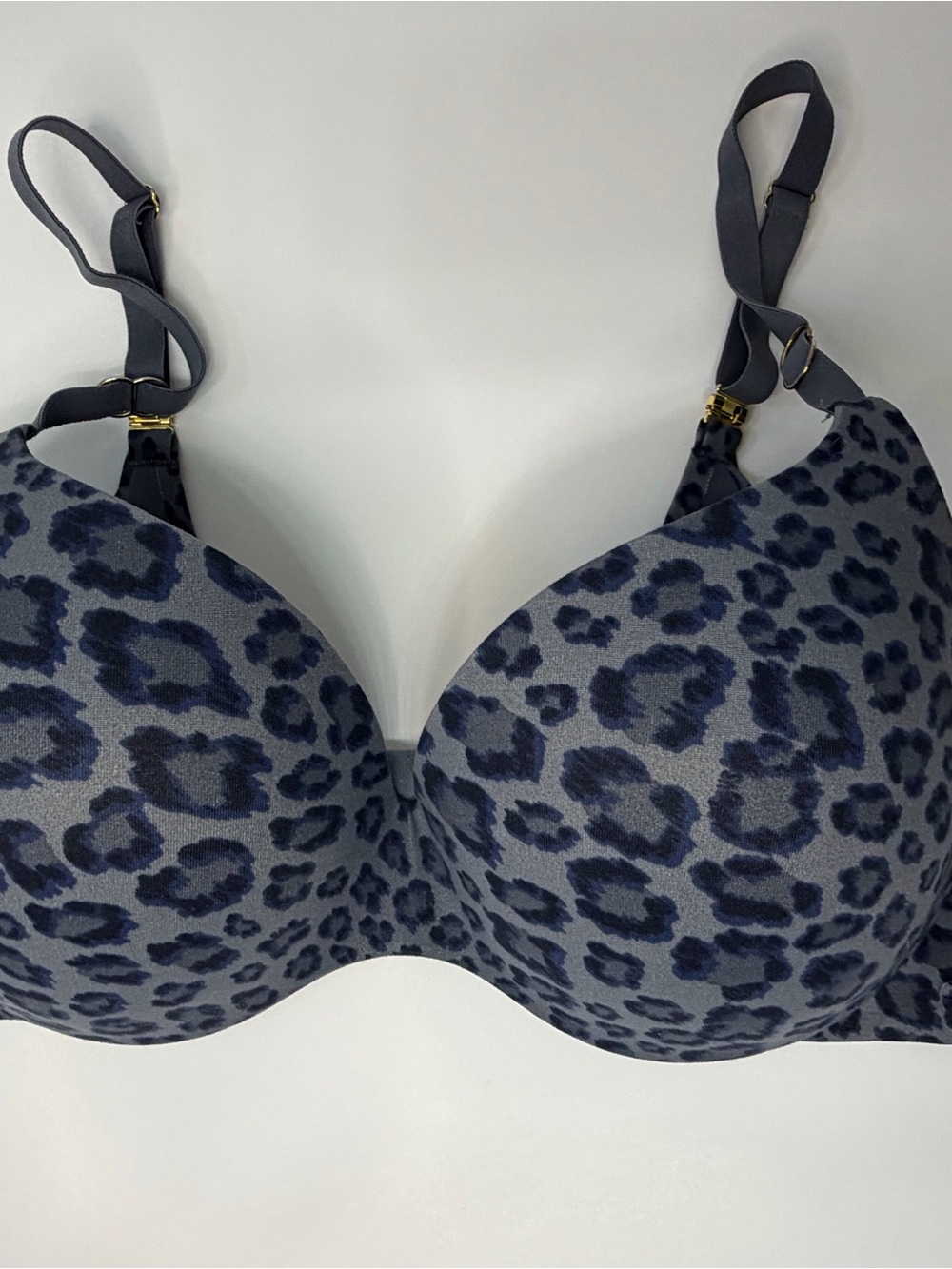 Victoria’s Secret Leopard Push-Up Bra 36D Y2K Coquette Soft Glam